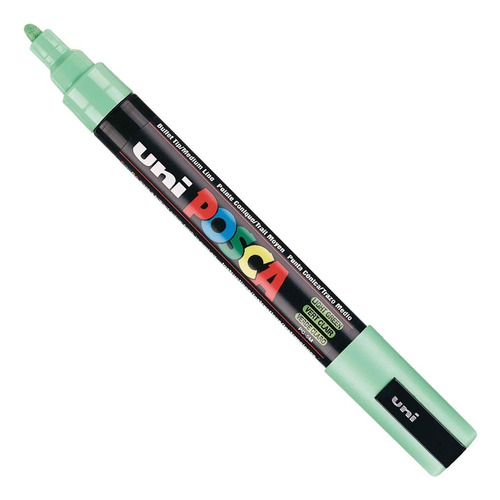 Uni-posca 15621 Marcador Fibra Pc-5m Verde Claro