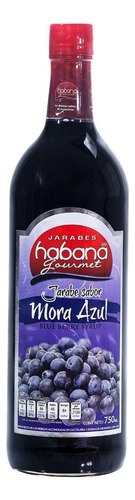 Jarabe Sabor Mora Azul 750 Ml