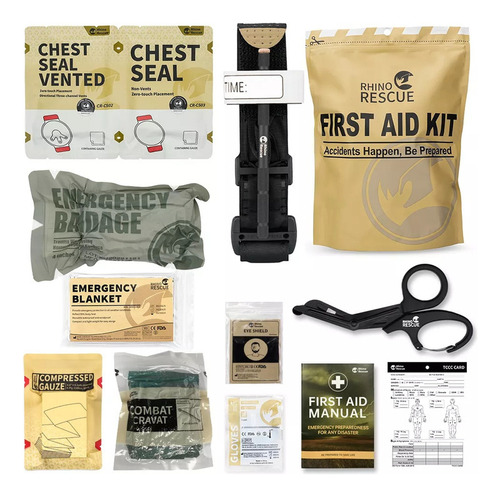 Kit De Trauma Kit De Primeiros Socorros De Emergência Rhino