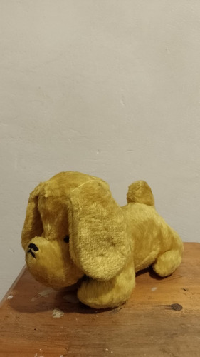 Antiguo Peluche Perro Cachorro Labrador 