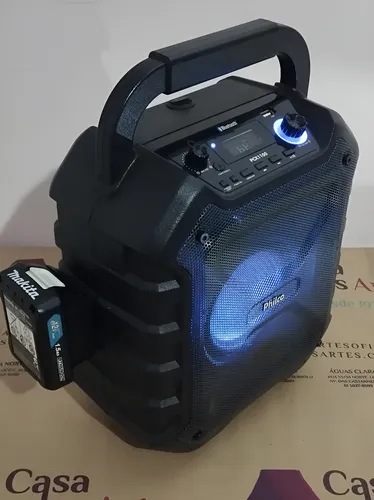 Caixa Acústica 100w Philco Pcx 1100 Makita 12v Sem Bateria