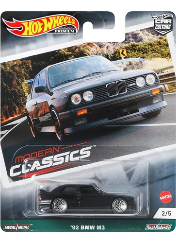 Hot Wheels Bmw M3 1992 Serie Premium Modern Classics