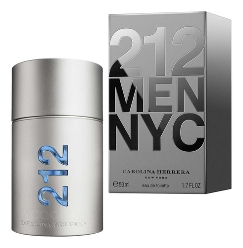 Perfume Carolina Herrera 212 For Men 50ml Original