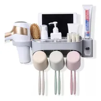 Comprar Dispensador Pasta Dental Porta Secador Y Porta Cepillo