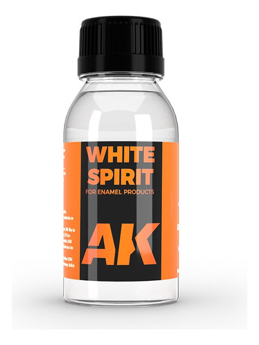 Modelismo Ak Interactive White Spirit Thinner 100 1/72 1/48 