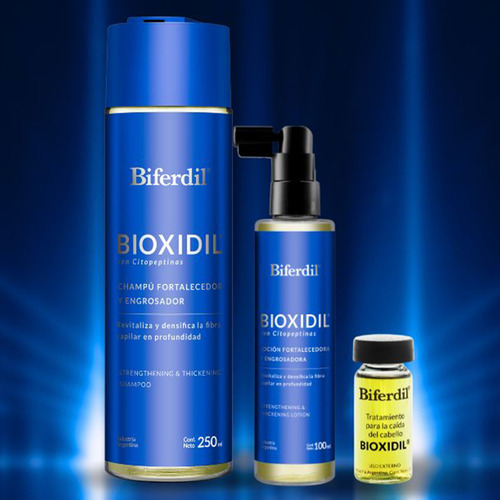 Biferdil Ampolla Bioxidil Con Silanol & Citopeptinas