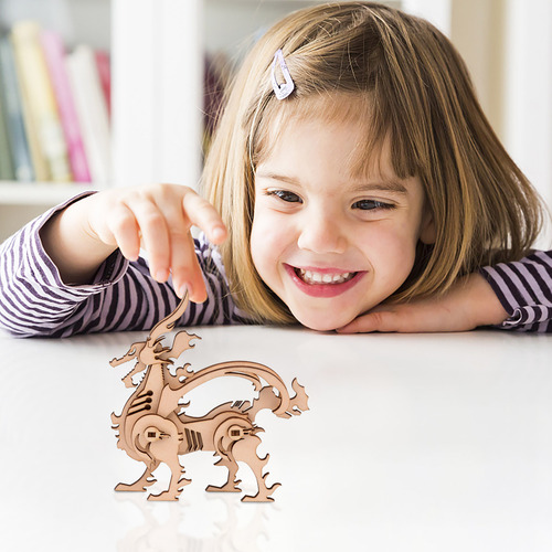 Puzle 3d Educativo Infantil Diy Pu 1007