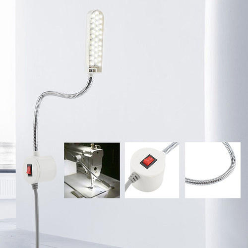 30leds Máquina De Coser Luz De Trabajo Cuello De Cisne Lám