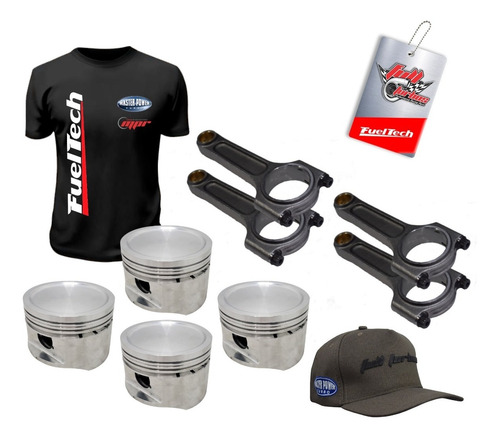 Kit Biela Forjada Vw Ap Spa 144mm + Pistão Afp 1.9 82,50