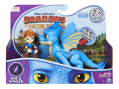 Dragones: Rescue Riders Dragã³n Y Vikingo