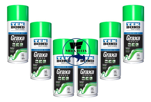 Pack 6 Grasa Líquida En Spray Multiuso Tekbond 300 Ml / 200g