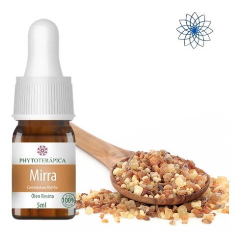 Óleo Essencial Mirra 5ml 100% Puro Natural P/ Medo Ansiedade