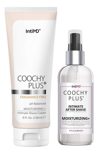 Kit De Afeitado Intimd Coochy Plus Sin Fragancia Con Crema H