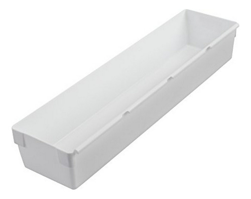 Organizador De Cajón , 12x3x2 Pulgadas, Blanco.