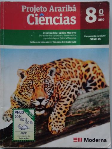 Ciências Projeto Araribá 8º Ano