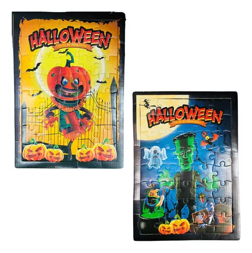 Quebra-cabeças para adultos, jogo de quebra-cabeça de Halloween de 1000  peças interessante