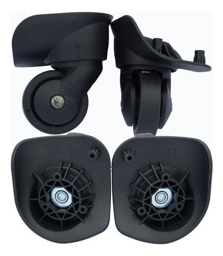 2 Ruedas Para Maletas, Giratorias 360°, Multifuncionales,