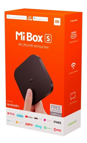 Imagen 9 de 10 de Xiaomi Mi Box S MDZ-22-AB control de voz 4K 8GB negro con 2GB de memoria RAM