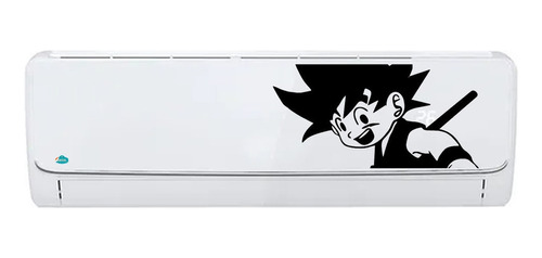 Sticker Para Minisplit Caricatura Anime Goku Mod2