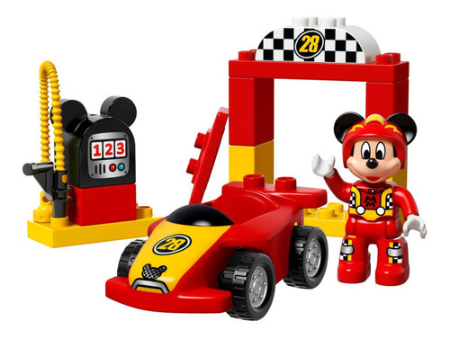 Lego Duplo Auto Deportivo Mickey Disney 10843