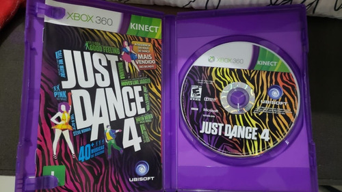 Just Dance 4 Xbox 360 Midia Fisica Kinect Em Português