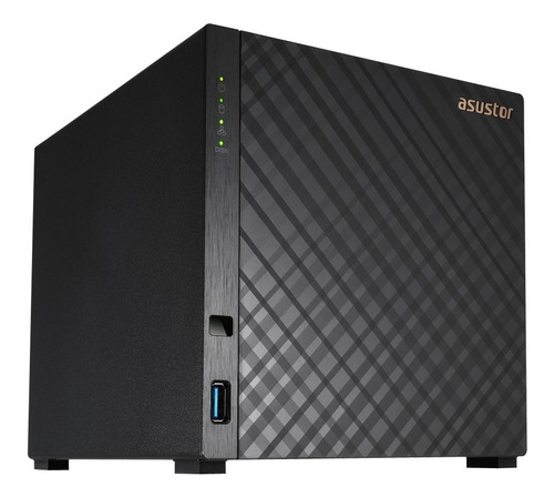 Storage Nas Server Asustor As1104t 4 Baias Capacidade 80tb Preto