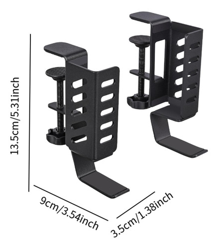 Soporte De Escritorio Para Computadora Portátil, Negro