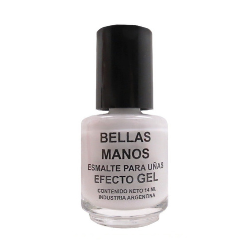 Esmalte Gel Sin Cabina Blanco French 111 X 14ml Bellas Manos