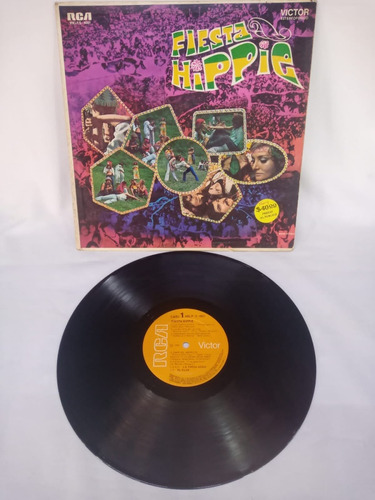 Lp Fiesta Hippie Avandaro La Fresa Acida Y El Klan 1969 Rca