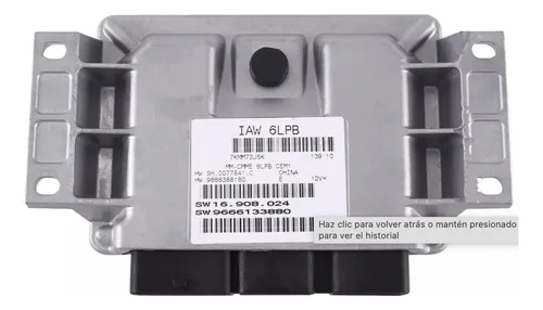 Ecu Computadora Peugeot 307