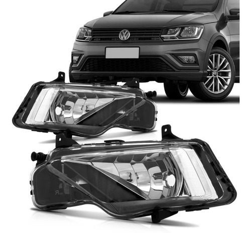 Juego Faros Auxiliares Antinieblas Volkswagen Gol Trend 2019 Linea Nueva