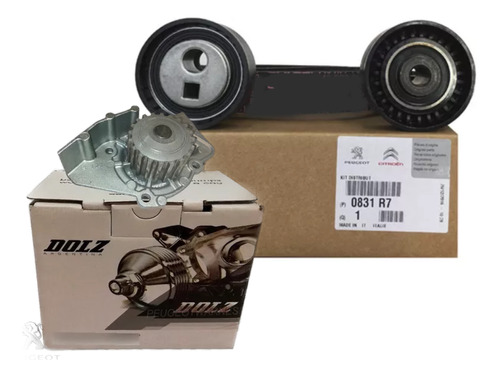 Kit De Distribucion + Bomba Dolz Peugeot 306 1.9 Diesel Dw8