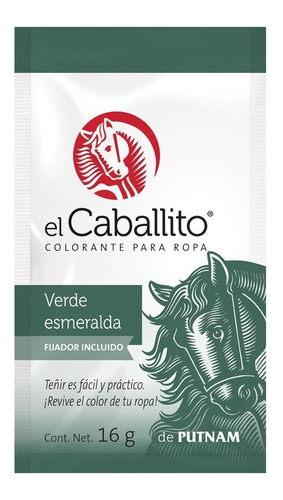 Colorante Para Ropa Con Fijador El Caballito