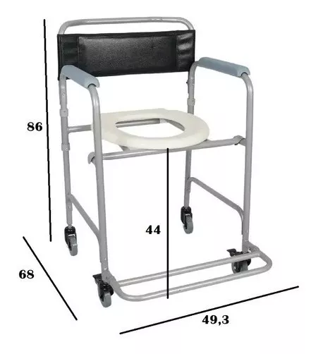 Terceira imagem para pesquisa de rodas para cadeira de banho