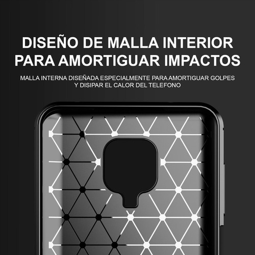 Case Funda Silicona Fibra De Carbono Sony Xperia Xa1
