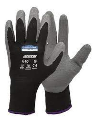 Guantes Jackson G40 Kimberly Clark Latex T9 X 6 Unid