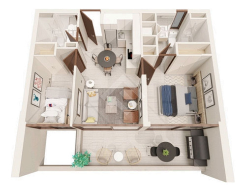 Depto. En Venta De 2 Dorm. En Metro Camino Agrícola, Macul