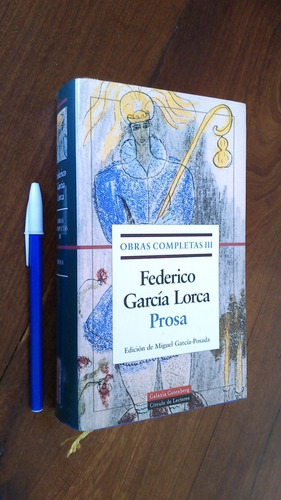 Imagen 1 de 10 de Prosa - Federico García Lorca Obras Completas 3