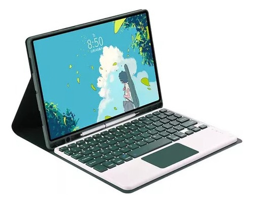 Capa+teclado Touchpad+mouse Para iPad 10.2''9a/8a/7a Geração