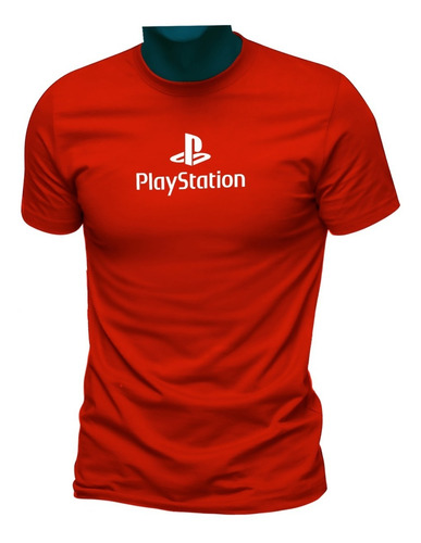 Playera Playstation Logo Moda Pro Gamer Video Juegos