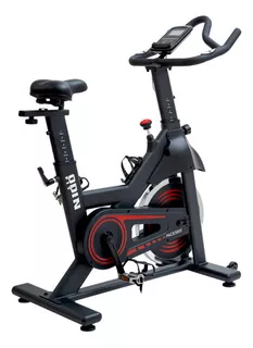 Bicicleta Ergométrica Para Spinning Mecanica 13kg Pace5000 Odin Fit Preta E Vermelha