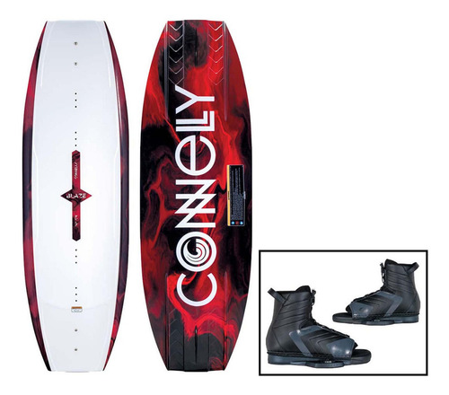 Connelly Blaze 141 Wakeboard com Optima Boots Us: 9-13