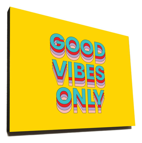 Cuadro Good Vibes Deco Moderno 30x40 Cm Modelo #2