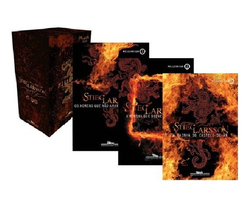 Box: Trilogia Millennium De Stieg Larsson Vols. 01, 02 E 03