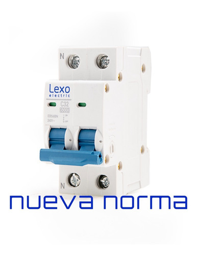 Automatico Bipolar Omnipolar Nva Norma Lexo 2x32a- Bascotel