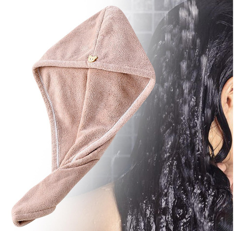 Gorro De Secado De Cabello Para Mujer, Gorro De Baño Con