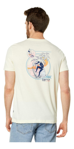 Nautica Camiseta Gráfica Del Club De Surf Elaborada De Maner