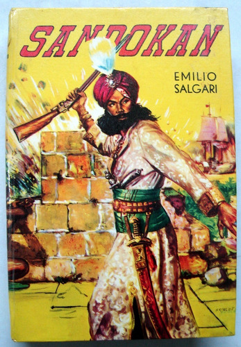 Salgari. Sandokan. 1970. Aventuras, Novelas, Piratas