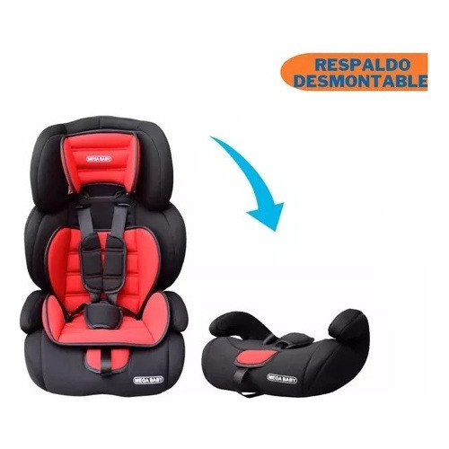Butaca Booster Auto Bebe Megababy 9 A 36 Kg Homologada