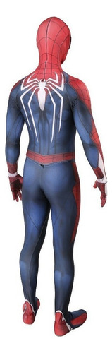 Spiderman - Disfraz Traje Insomniac Ps4 Cosplay Spider Man